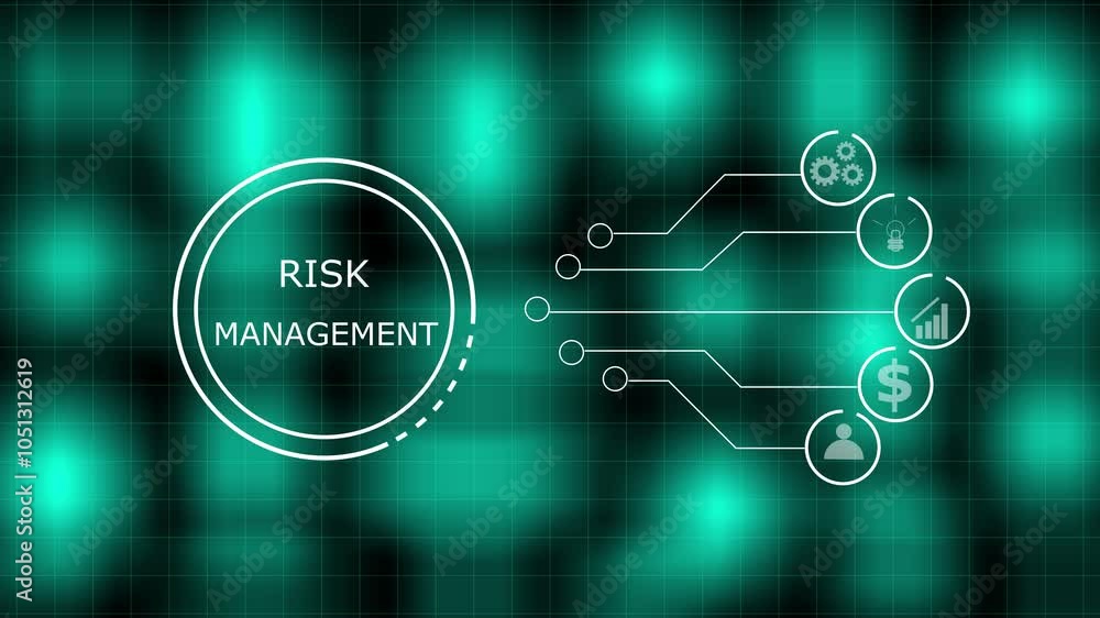 Internet, business, Technology and network concept. Risk Management and Assessment for Business Investment Concept. Virtual button. Internet, business, Technology and network concept. Risk Management and Assessment for Business Investment Concept. Virtual button.