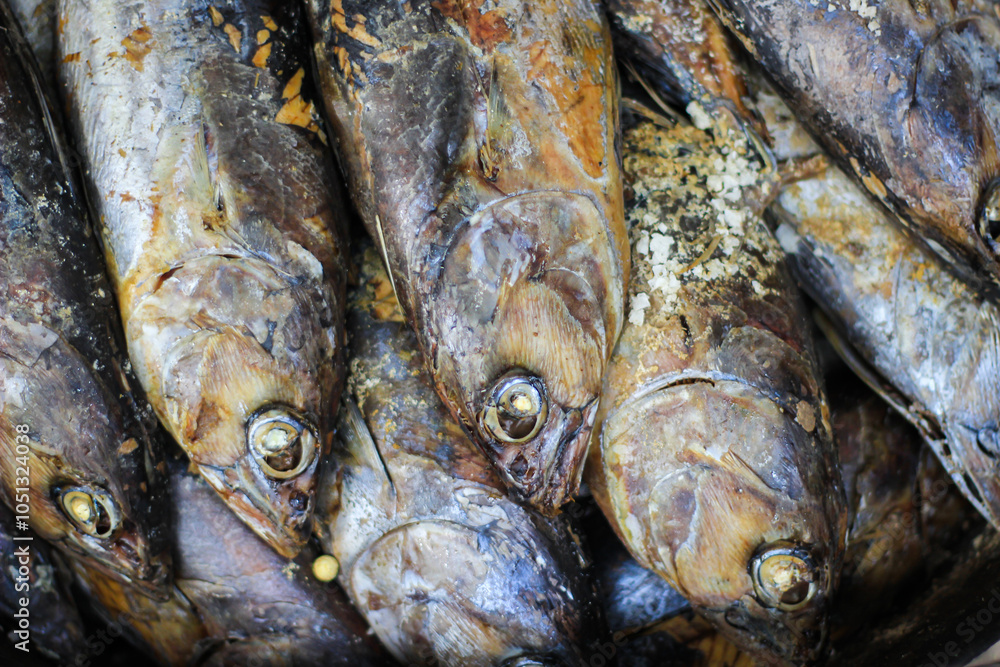 Fototapeta premium Cooked ( Pindang ) skipjack tuna