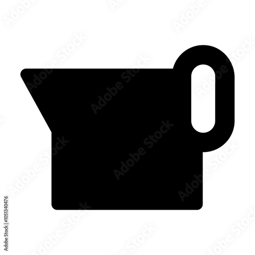 Gravy Glyph Icon Vector