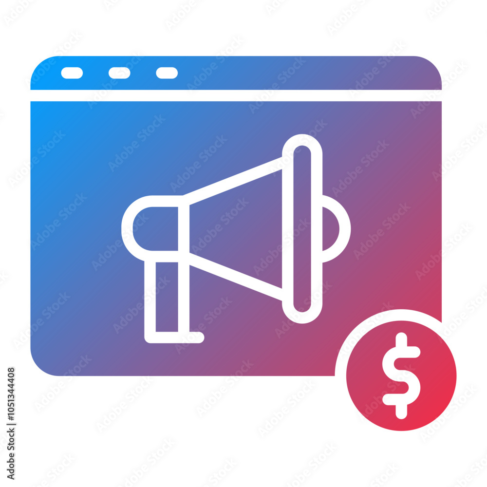 Paid Promotion Icon Style Paid Promotion Icon Style