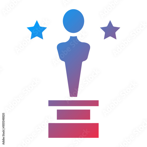 Film Award Icon Style