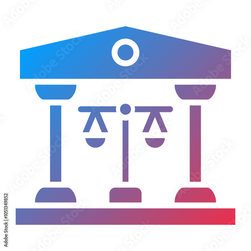 Law Firm Icon Style