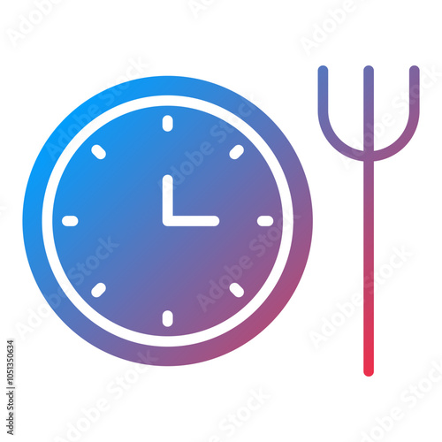 Eating Slowly Icon Style
