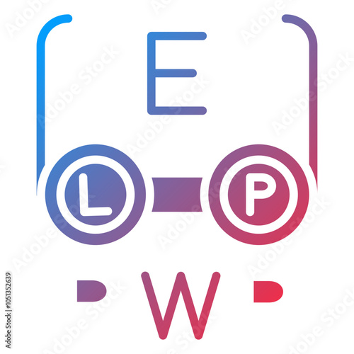 Medical Optometry Icon Style
