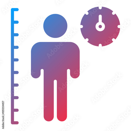 Body Mass Index Icon Style