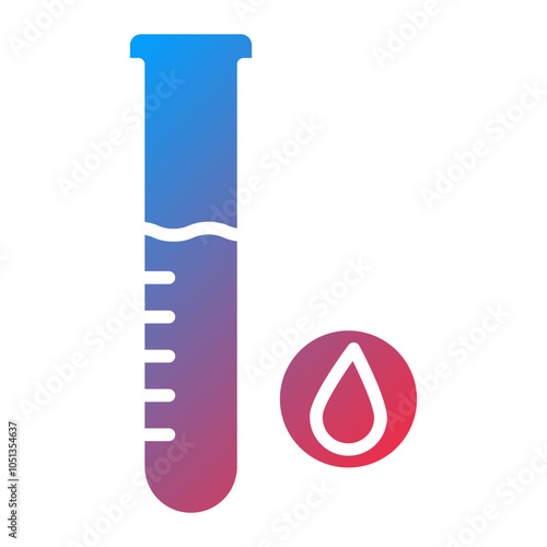 Blood Samples Icon Style