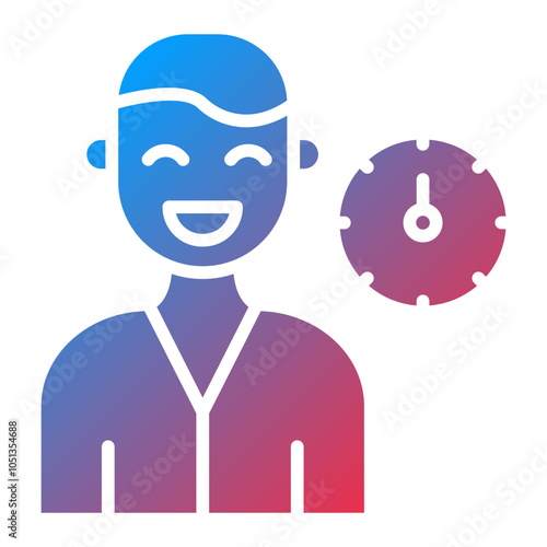 Patients Waiting Icon Style