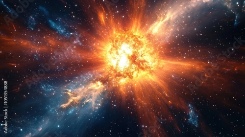 Cosmic Explosion in the Starry Depths