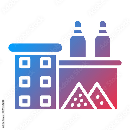 Individual Waste Production Icon Style