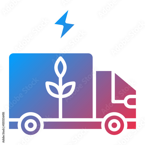 Eco Transport Icon Style