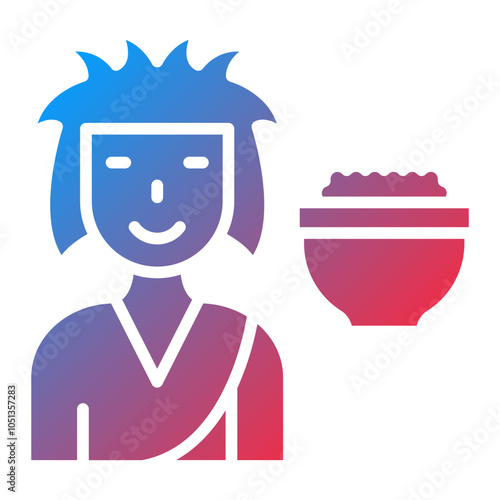 Gatherer Male Icon Style