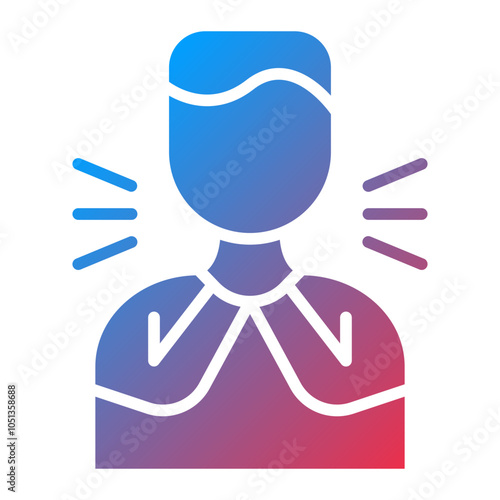 Choking Feeling Icon Style