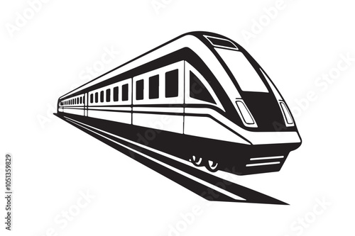  Metro Rail Silhouette bundle,  High-Quality Metro Rail silhouette vector 