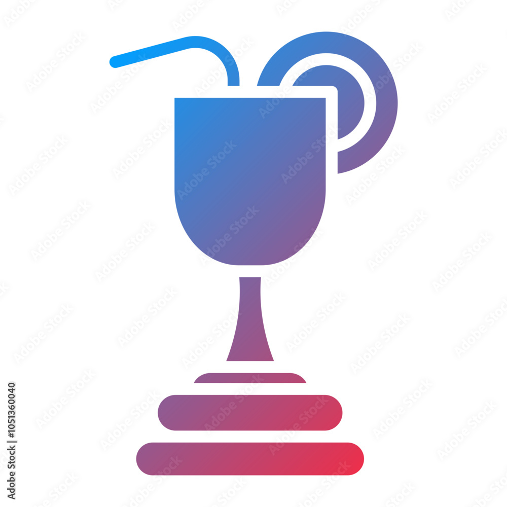 Obraz premium Goblet Icon Style
