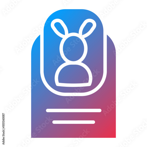 Easter Nail Icon Style