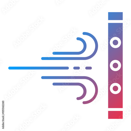 Windproof Fabric Icon Style