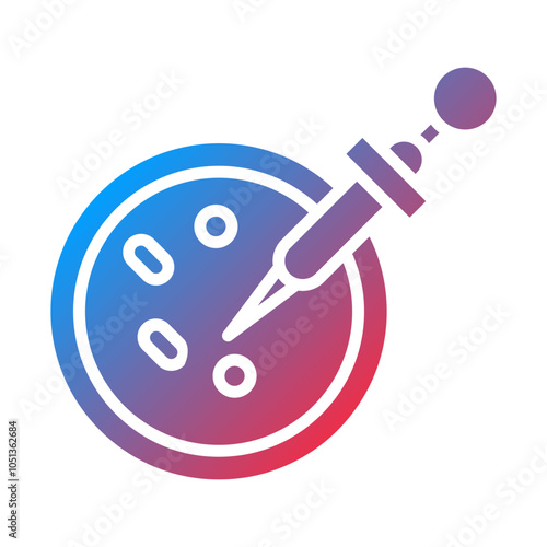 Petri Dish Icon Style