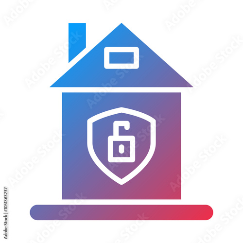Home Security Icon Style
