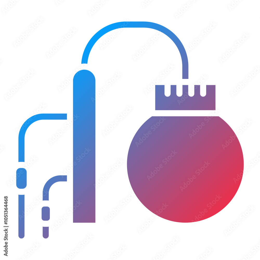 Obraz premium Gas Industry Icon Style