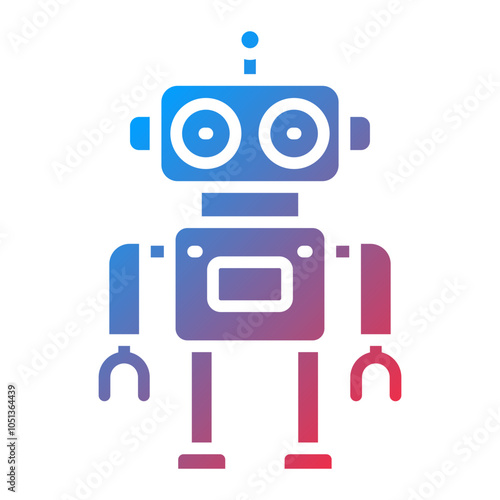 Robot Icon Style