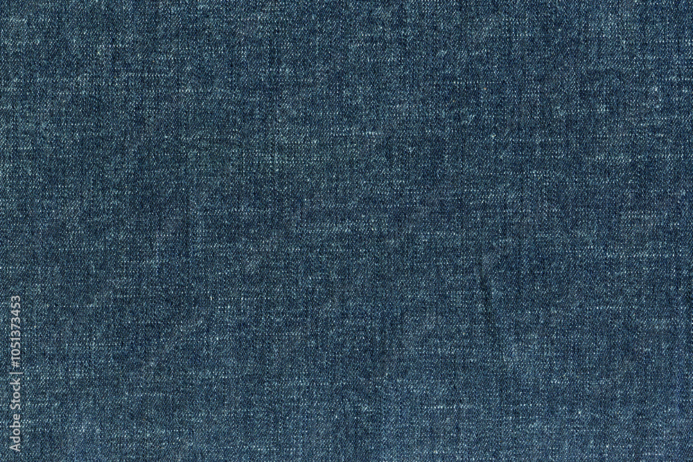 Close-up view of dark blue denim fabric texture or background . Close-up view of dark blue denim fabric texture or background .