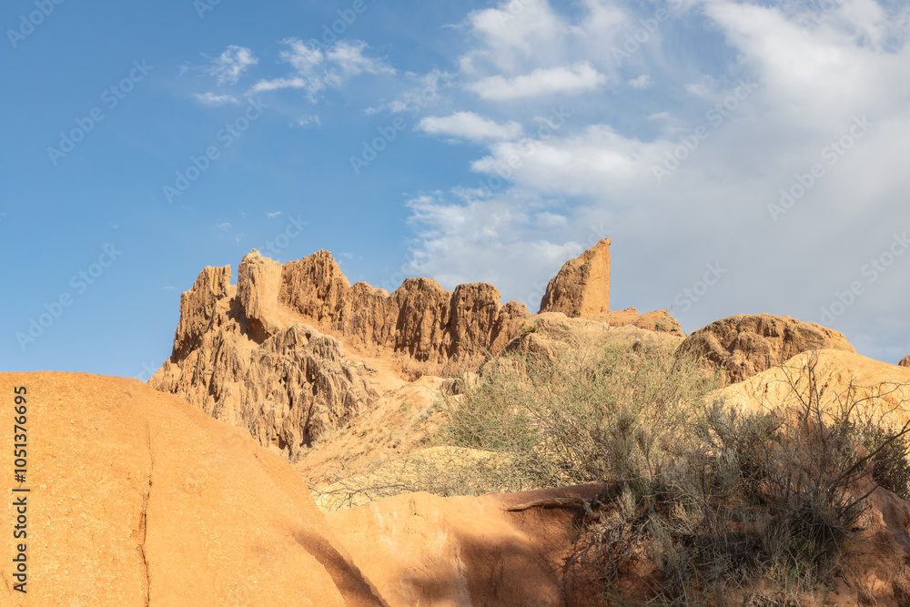 Fototapeta premium Amazing sandstone formations in the fairy tale canyon