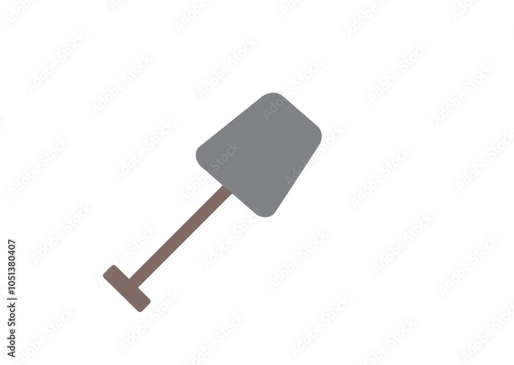 shovel isolated on white background shovel isolated on white background