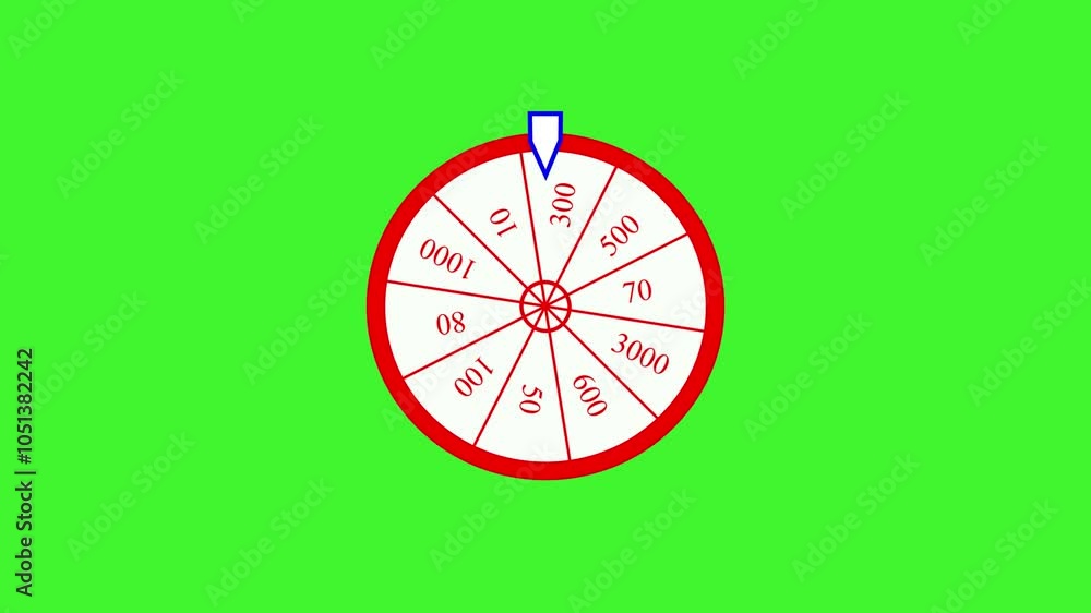 Fortune wheel spinning animation. Fate test game. Fortune lottery game concept. Fortune wheel spinning animation. Fate test game. Fortune lottery game concept.