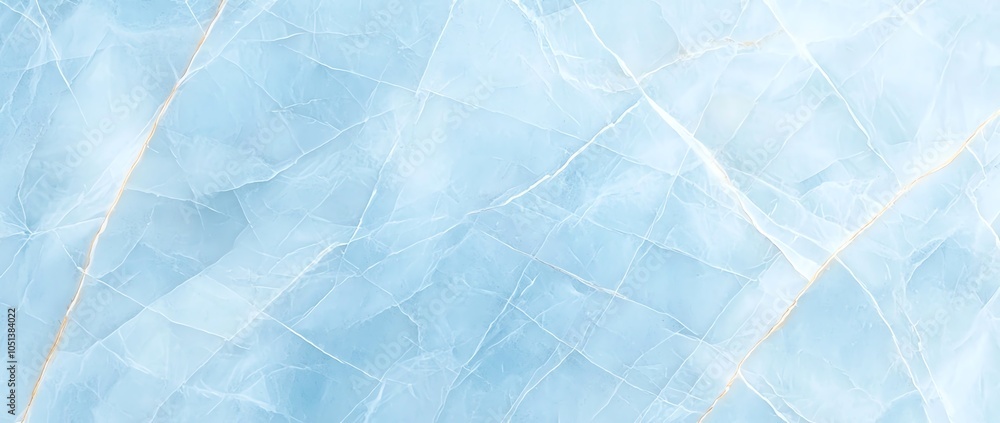 Obraz premium Abstract soft blue and white marble texture with subtle patterns. Ideal for backgrounds, design elements, and artistic projects.