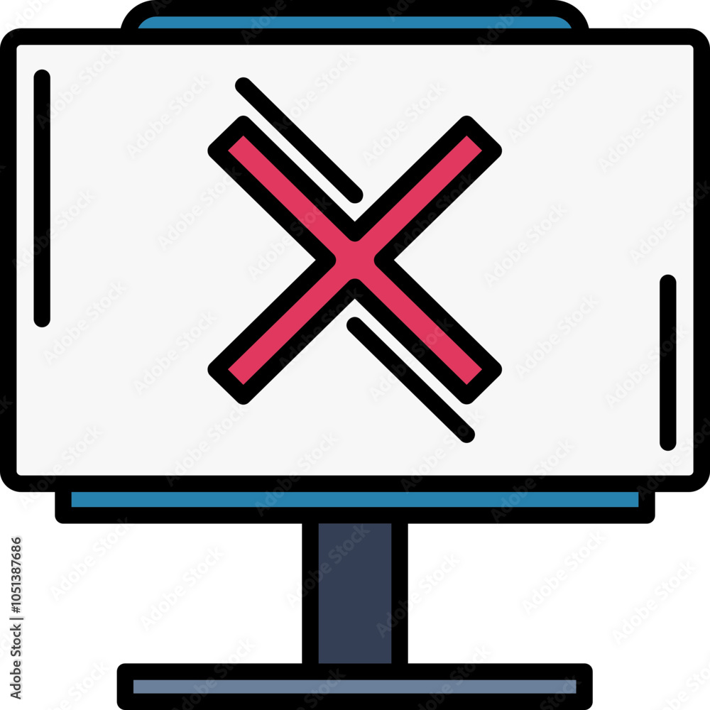 Obraz premium Cross Icon