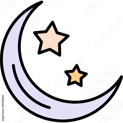 Crescent Moon Icon