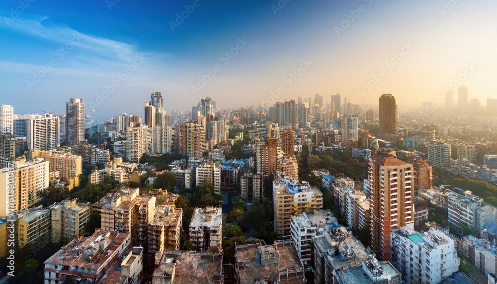 Fototapeta premium Mumbai city, India. Mumbai cityscape