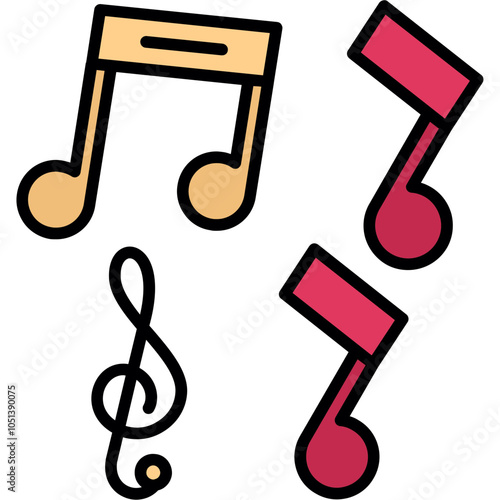 Musical Symbol Set icon