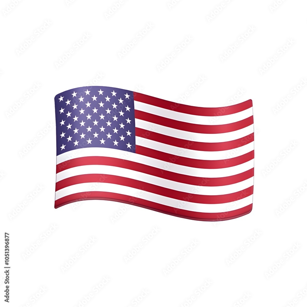 Fototapeta premium United States Flag 