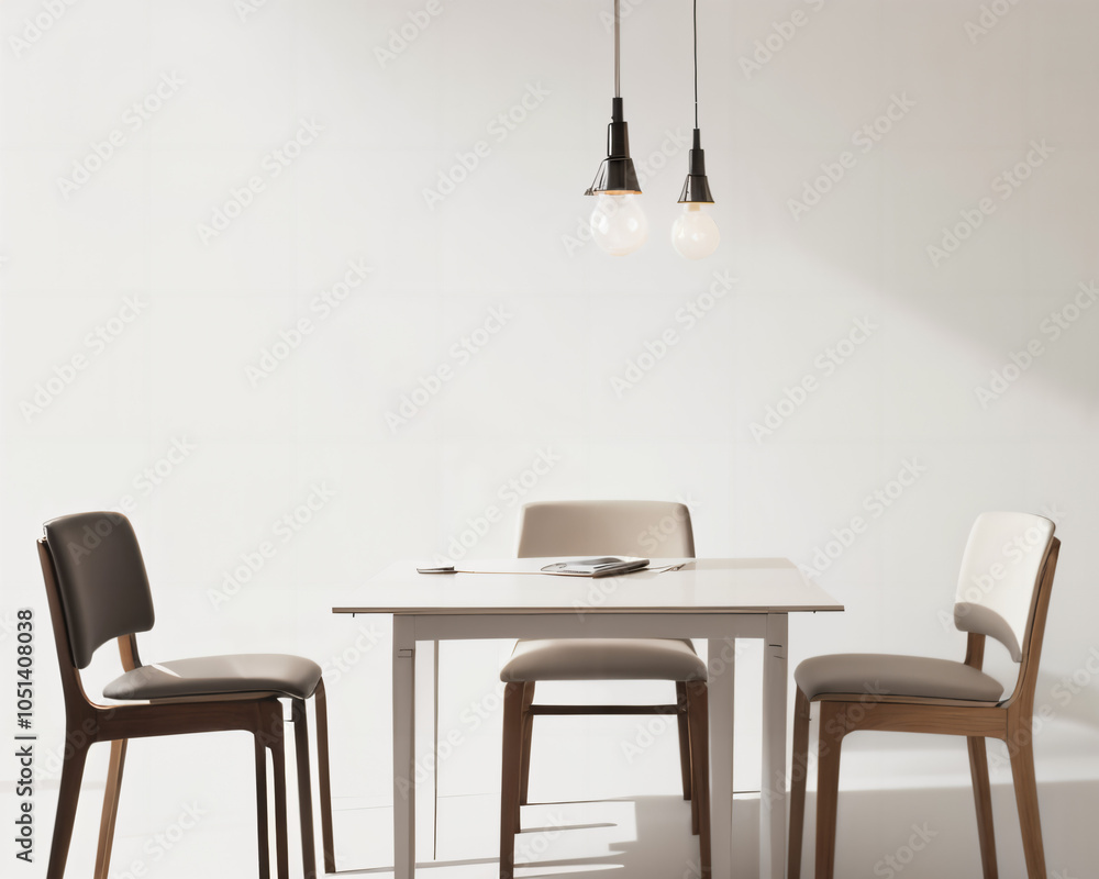 Fototapeta premium modern dining room