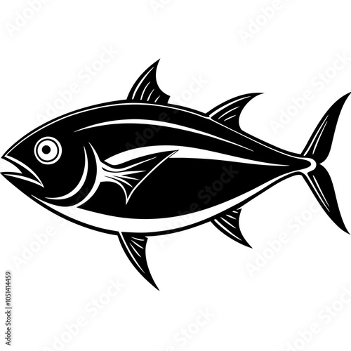 tuna fish illustration