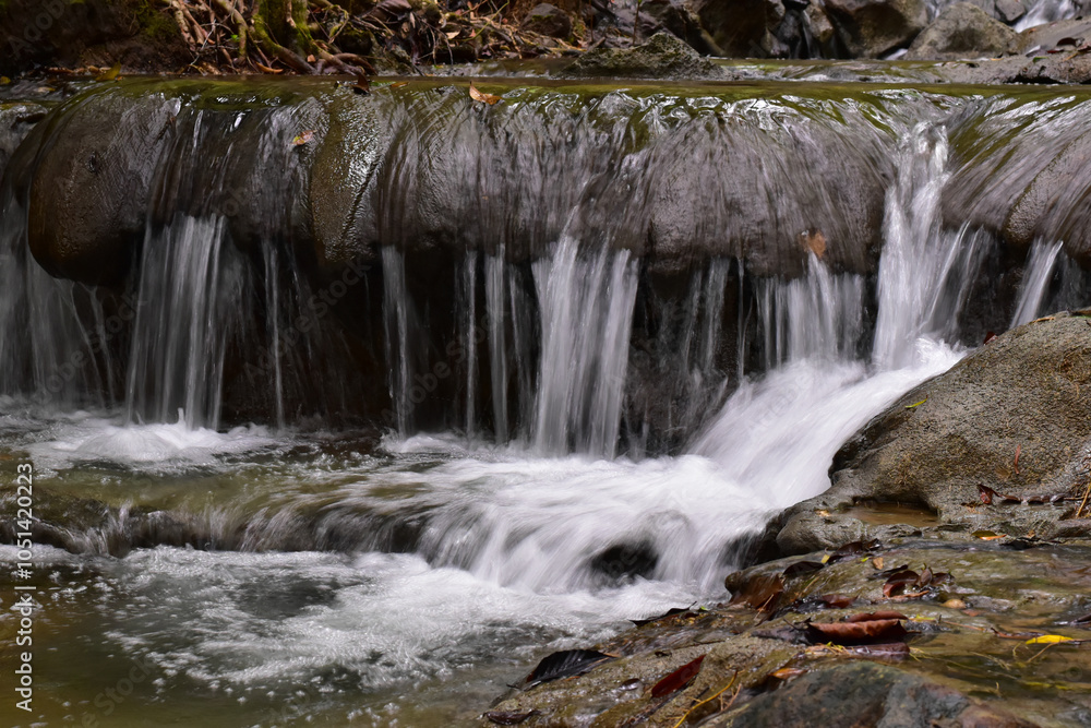 Fototapeta premium Visit the waterfall for additional refreshment