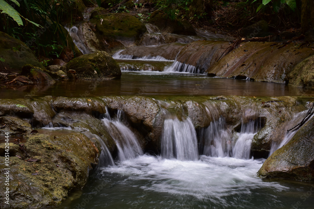 Fototapeta premium Visit the waterfall for additional refreshment