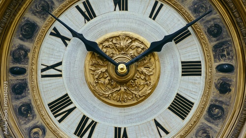 old clock face