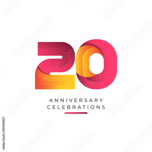 years anniversary logo design for celebrations