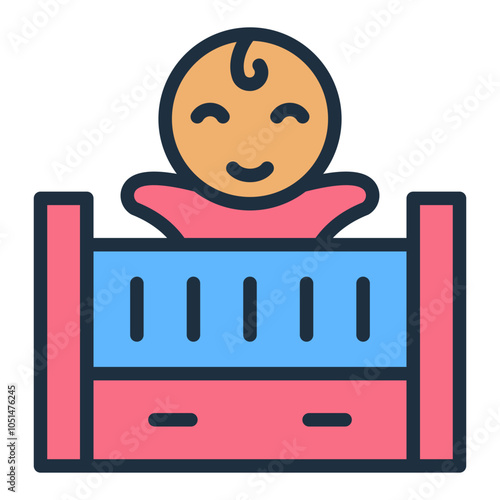 Baby Crib Icon