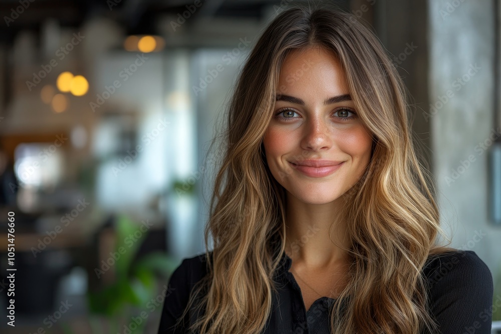 Portrait of a happy senior woman working in her flower store, Generative AI Portrait of a happy senior woman working in her flower store, Generative AI