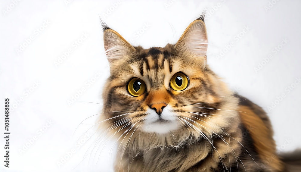 A charming portrait of a cat featuring its captivating eyes and soft fur, showcasing the beauty of this adorable domestic animal A charming portrait of a cat featuring its captivating eyes and soft fur, showcasing the beauty of this adorable domestic animal