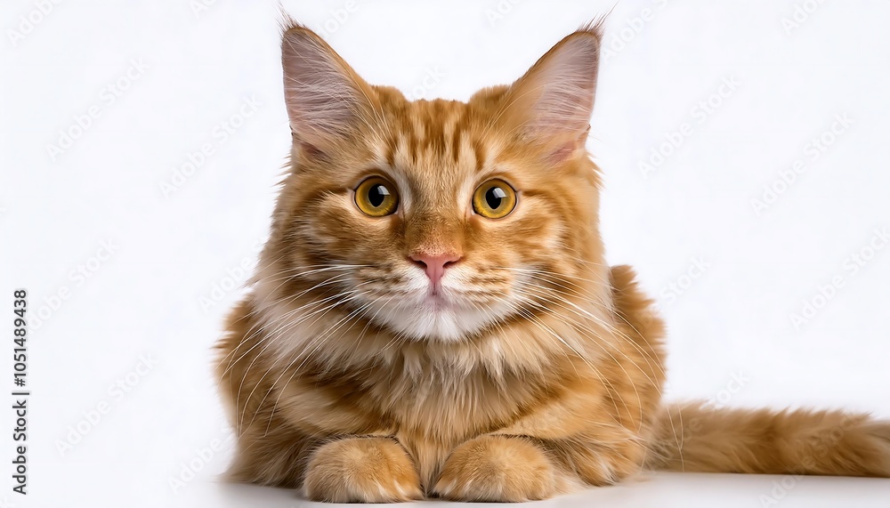 Obraz premium A charming portrait of a cat featuring its captivating eyes and soft fur, showcasing the beauty of this adorable domestic animal