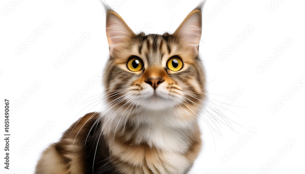 A charming portrait of a cat featuring its captivating eyes and soft fur, showcasing the beauty of this adorable domestic animal A charming portrait of a cat featuring its captivating eyes and soft fur, showcasing the beauty of this adorable domestic animal