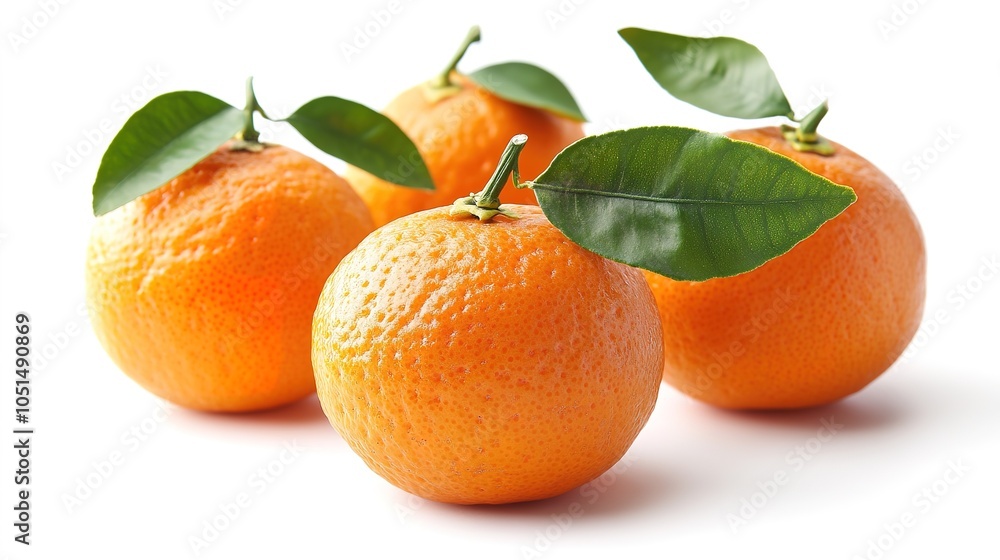 Tangerines on a white background
Tangerines on a white background