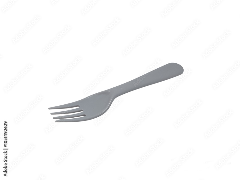 Close up view fork isolated on white background. Close up view fork isolated on white background.