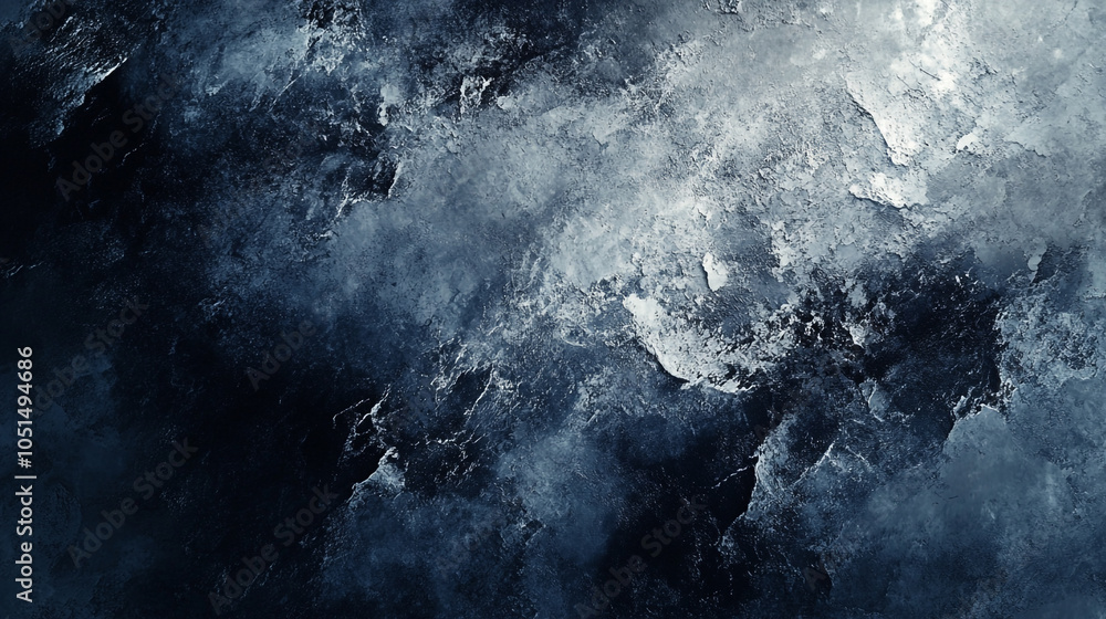 Abstract dark textured background resembling icy surface or stormy sky with dynamic patterns Abstract dark textured background resembling icy surface or stormy sky with dynamic patterns