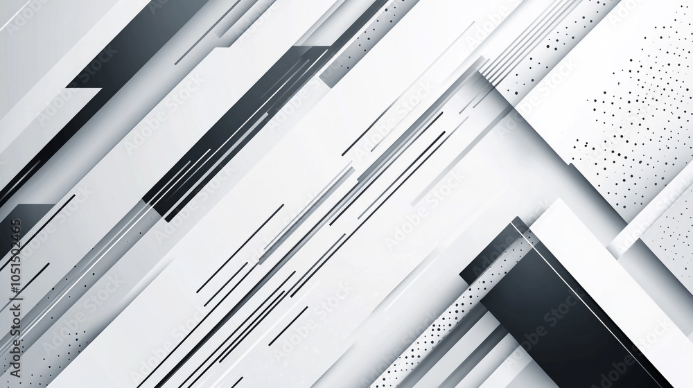 Dynamic abstract design featuring diagonal lines and geometric shapes in black and white tones Dynamic abstract design featuring diagonal lines and geometric shapes in black and white tones