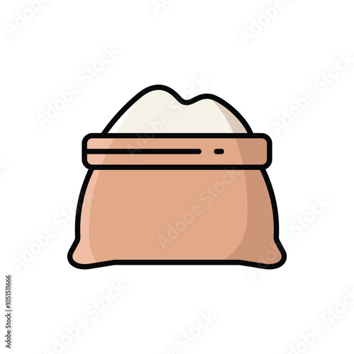 rice icon vector design template simple and clean